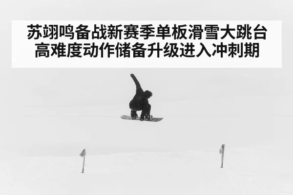 苏翊鸣备战新赛季单板滑雪大跳台 高难度动作储备升级进入冲刺期